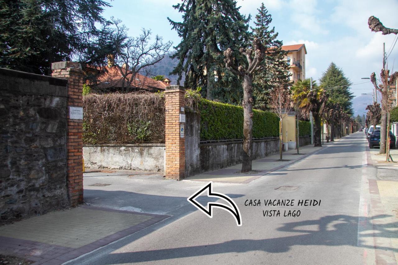 ורבאניה Casa Vacanze Heidi Vista Lago מראה חיצוני תמונה
